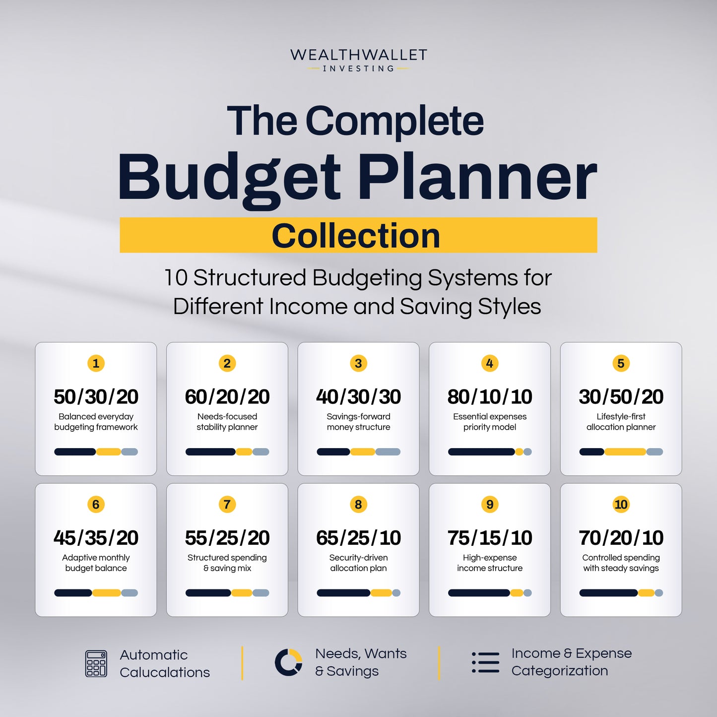10 Budget Planners Combined
