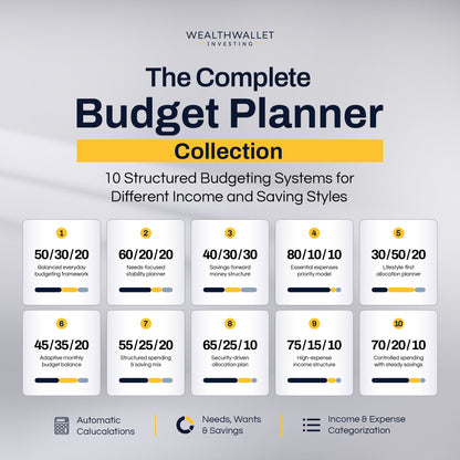 10 Budget Planners Combined